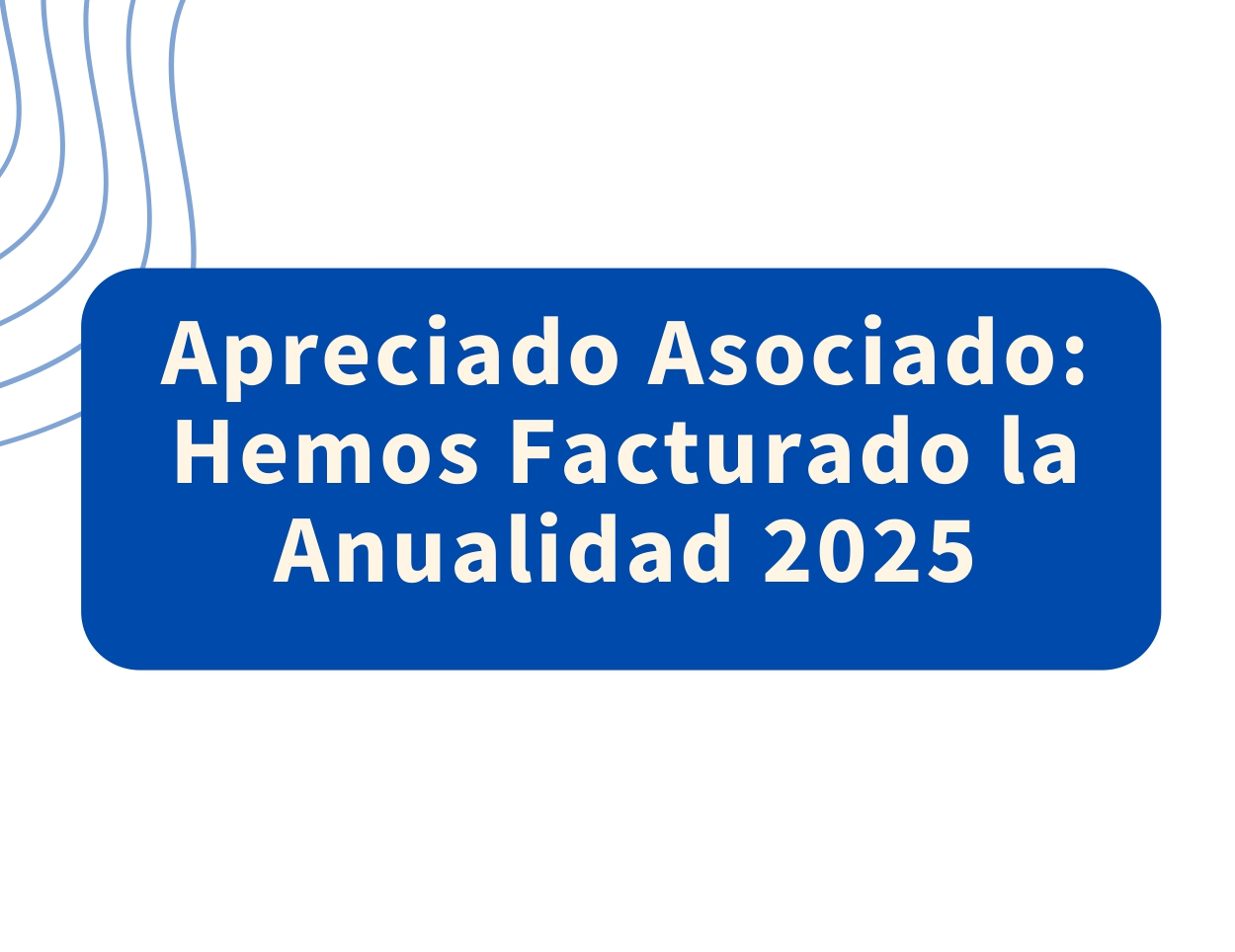 Anualidad 2025